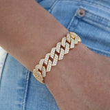 Classic Gold Cuban Link Bracelet