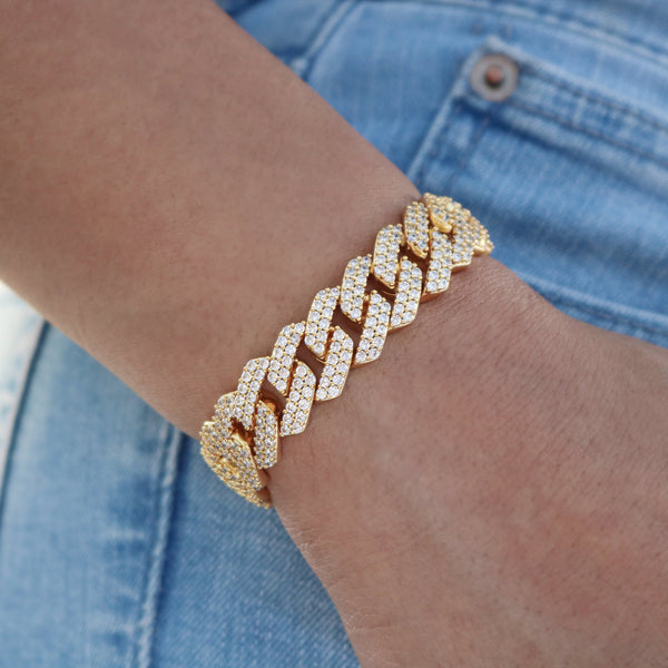Classic Gold Cuban Link Bracelet