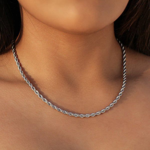 Silver Rope Chain