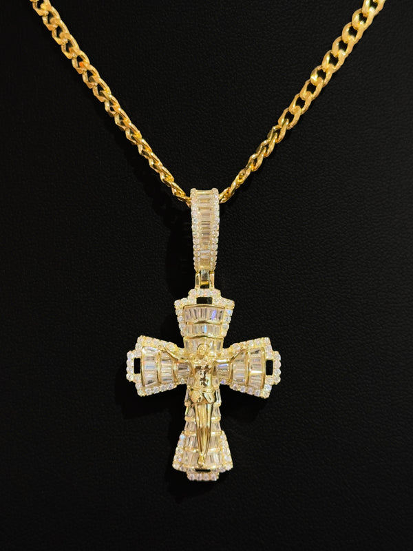 925 Jesus Baguette Cross