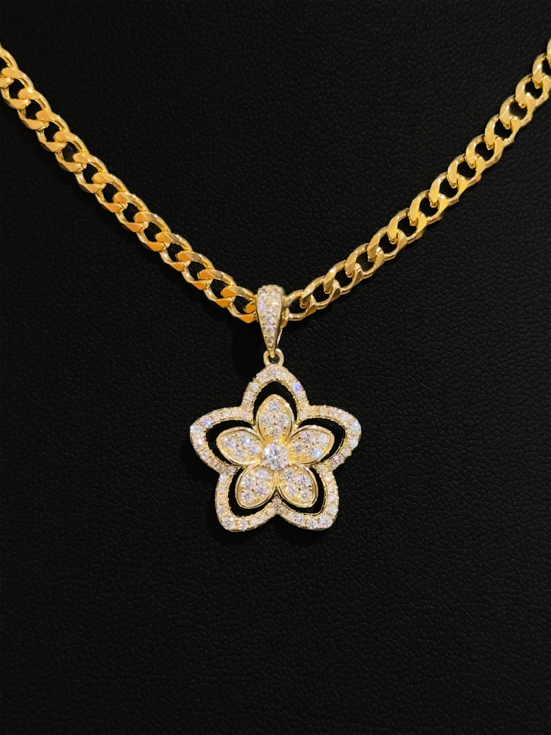 925 5 Clover Flower