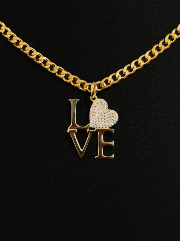 925 Love Heart Letters