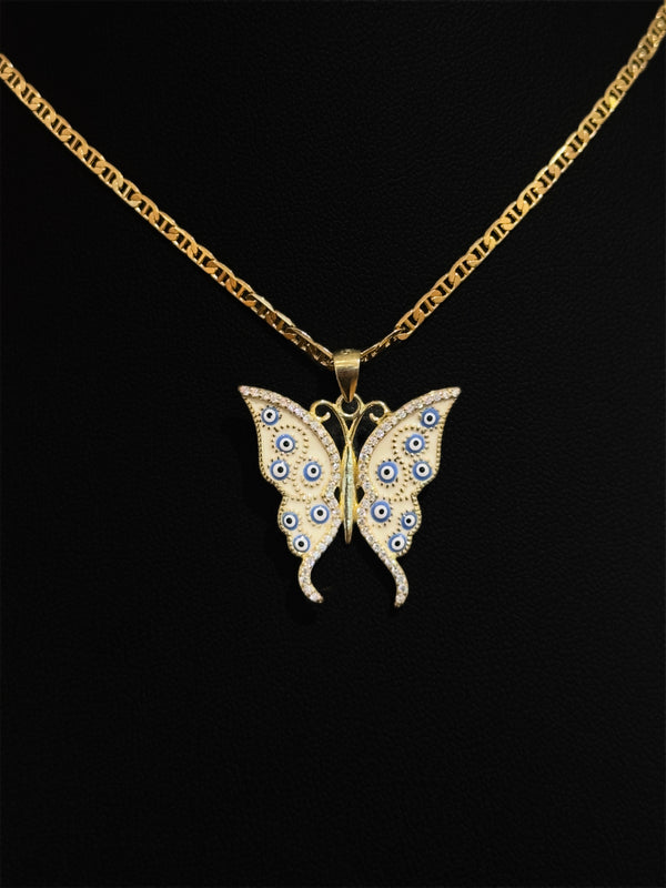 925 Evil Eye Butterfly