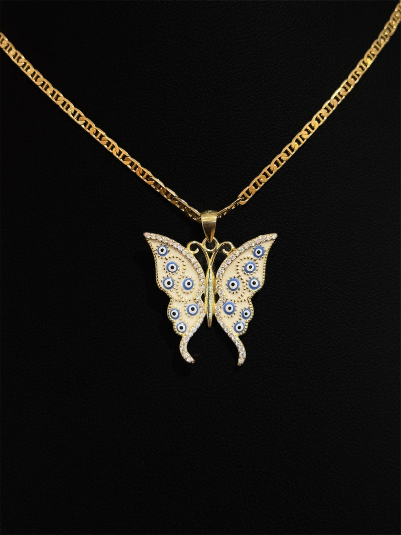 925 Evil Eye Butterfly