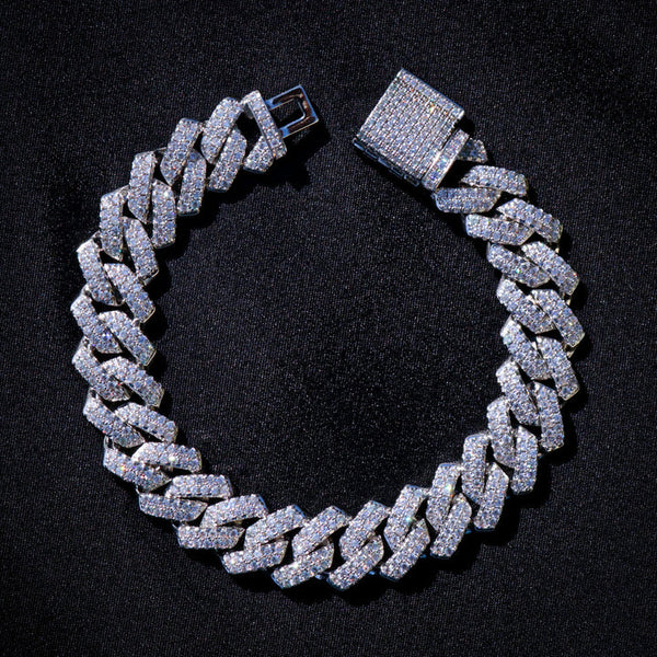 Classic Silver Cuban Link Bracelet