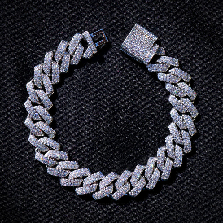 Classic Silver Cuban Link Bracelet