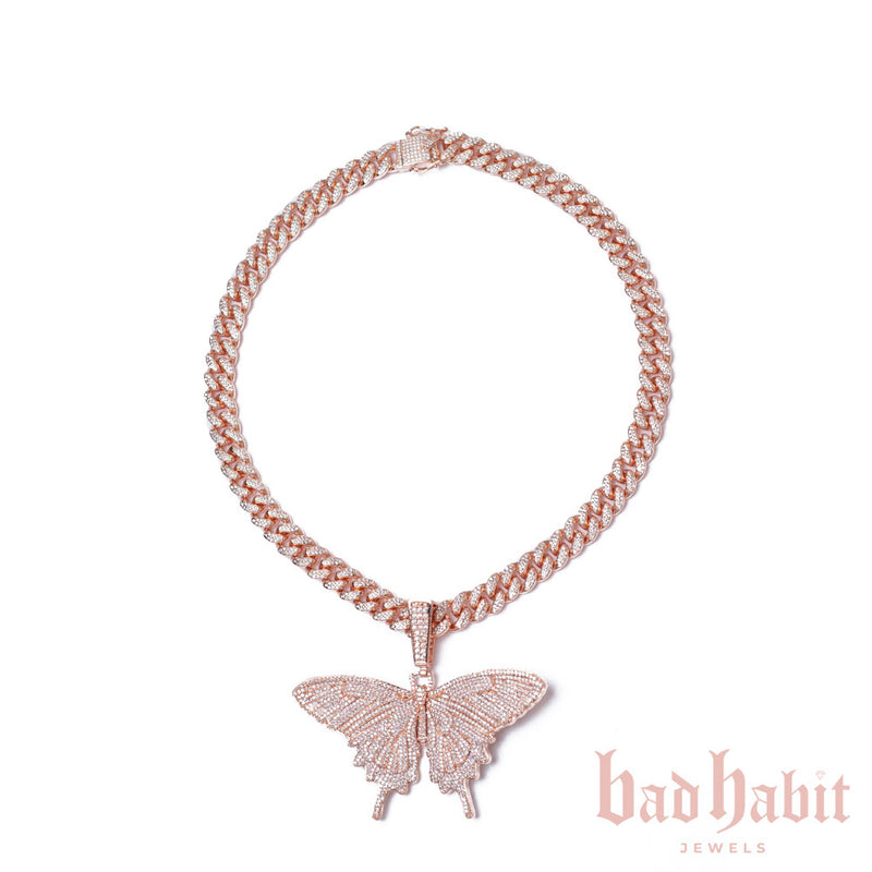 Rose Gold Butterfly Set