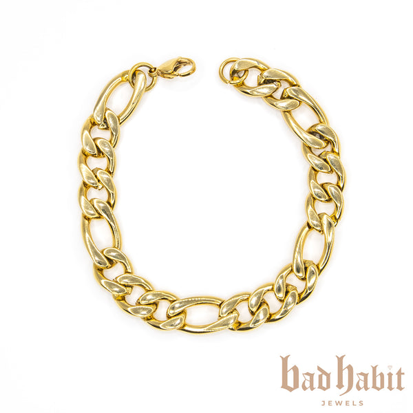 Classic Gold Figaro Bracelet