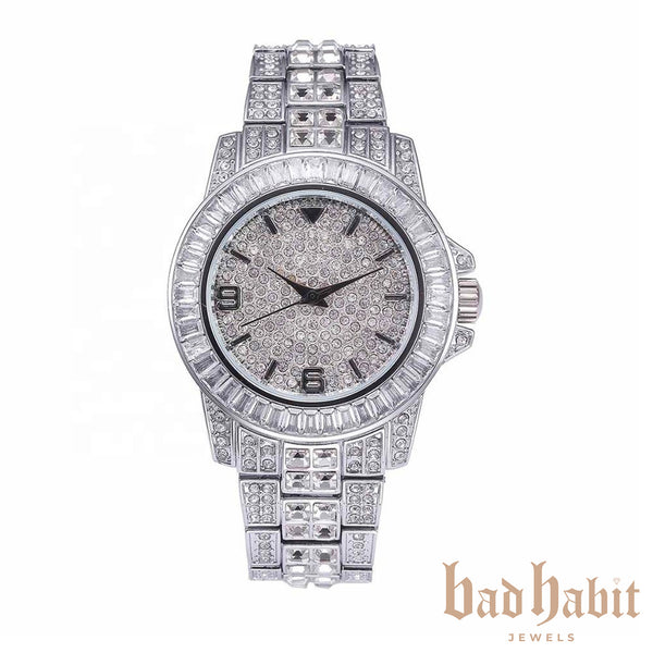 Icy Silver Watch