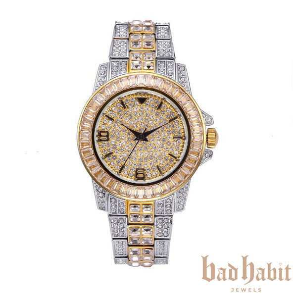 Icy Two Tone Diamond Watch