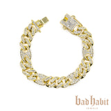 Classic Cuban Link Bracelet Gold