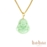Light Green Buddha Necklace