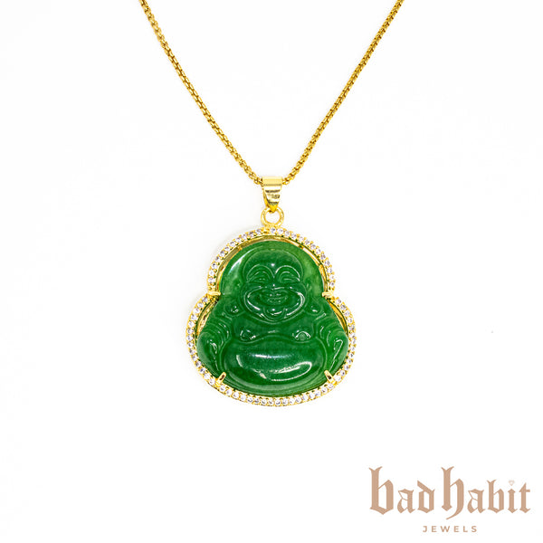All Icy Mini Buddha Necklace