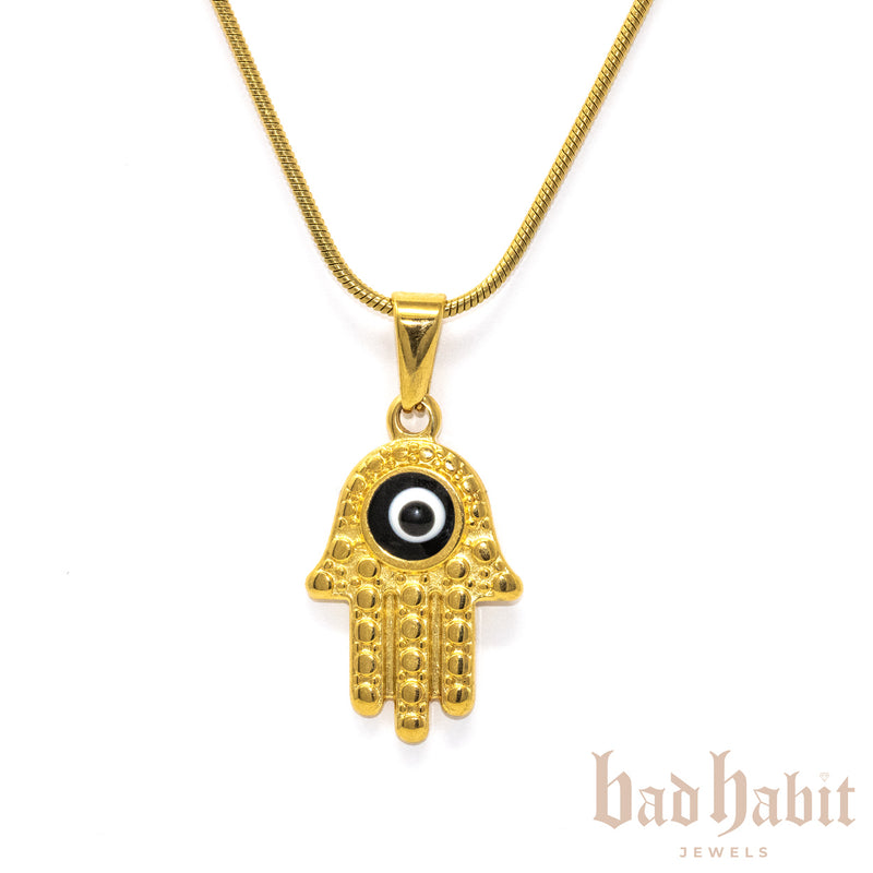 Evil Eye Hamsa Necklace