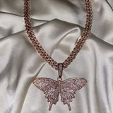 Rose Gold Butterfly Set